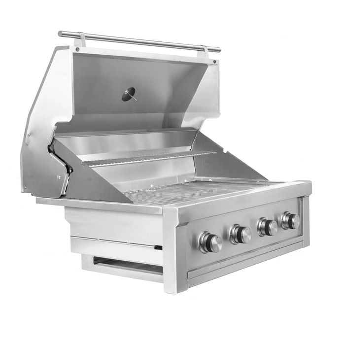 The Outdoor Plus Diamond Series 36″ BBQ Grill - 4 Burner Grill