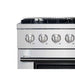 Forno Marco 36-Inch Dual Fuel Range, 6 Sealed Burners - 67,000 BTU, 5.36 cu.ft. True Convection Oven FORNO