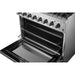 Forno Marco 36-Inch Dual Fuel Range, 6 Sealed Burners - 67,000 BTU, 5.36 cu.ft. True Convection Oven FORNO