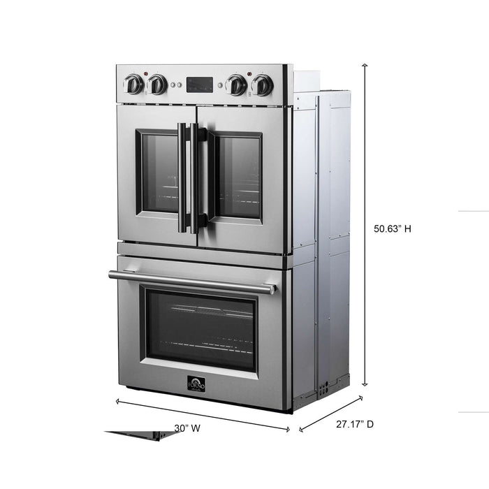 Forno Gallico 30" Electric French Door Double Oven