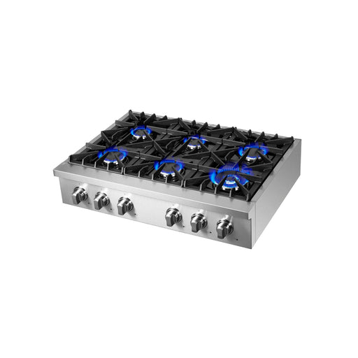 Forno Cossato Alta Qualita 36" Pro-Style Gas Rangetop FORNO