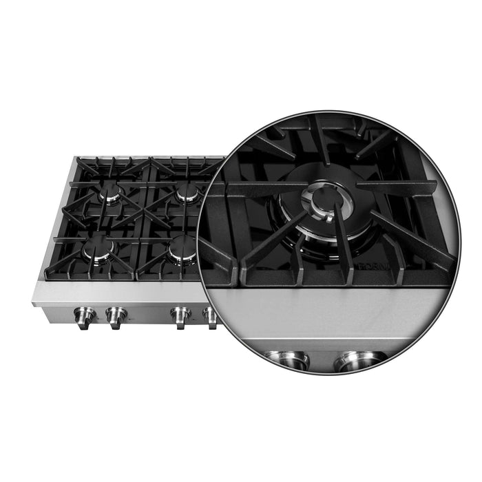 Forno Cossato Alta Qualita 48" Pro-Style Gas Rangetop FORNO
