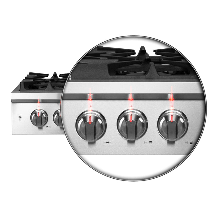 Forno Spezia Alta Qualita 30" Pro-Style Gas Rangetop