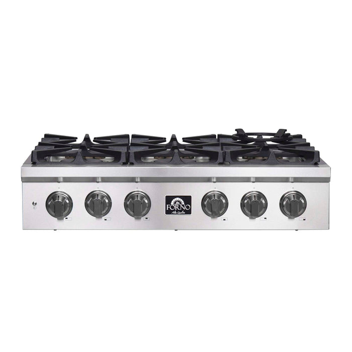 Forno Spezia Alta Qualita 36" Pro-Style Gas Rangetop FORNO