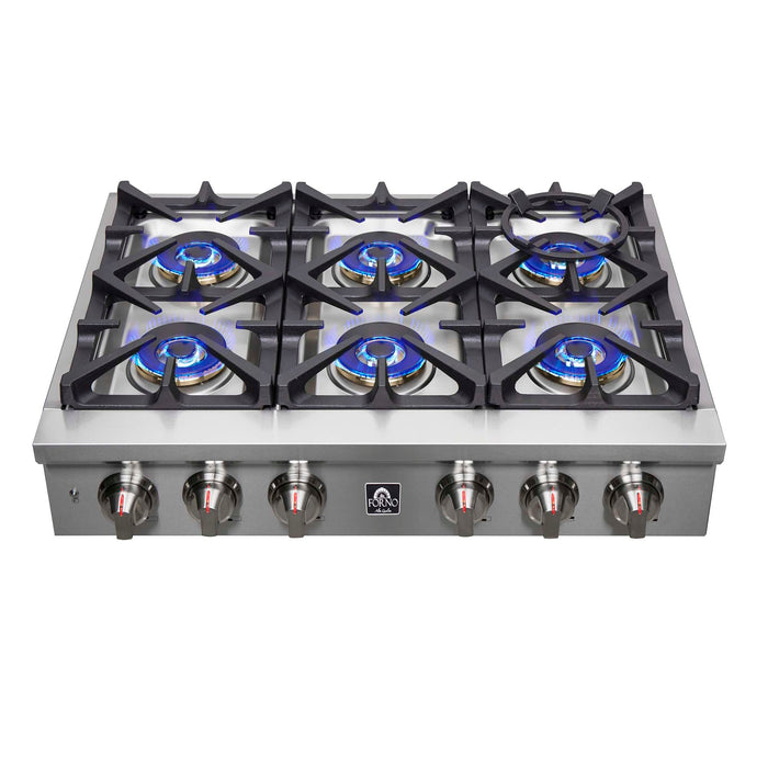 Forno Spezia Alta Qualita 36" Pro-Style Gas Rangetop