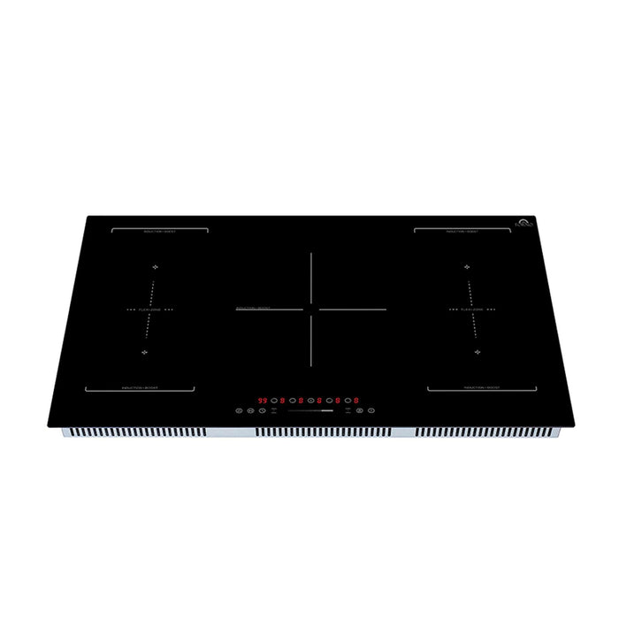 Forno Ornonzo 36-Inch Induction Cooktop, 5 Zones, 2 Flex-Zones, 10200W, Touch Control, 9 Power Levels