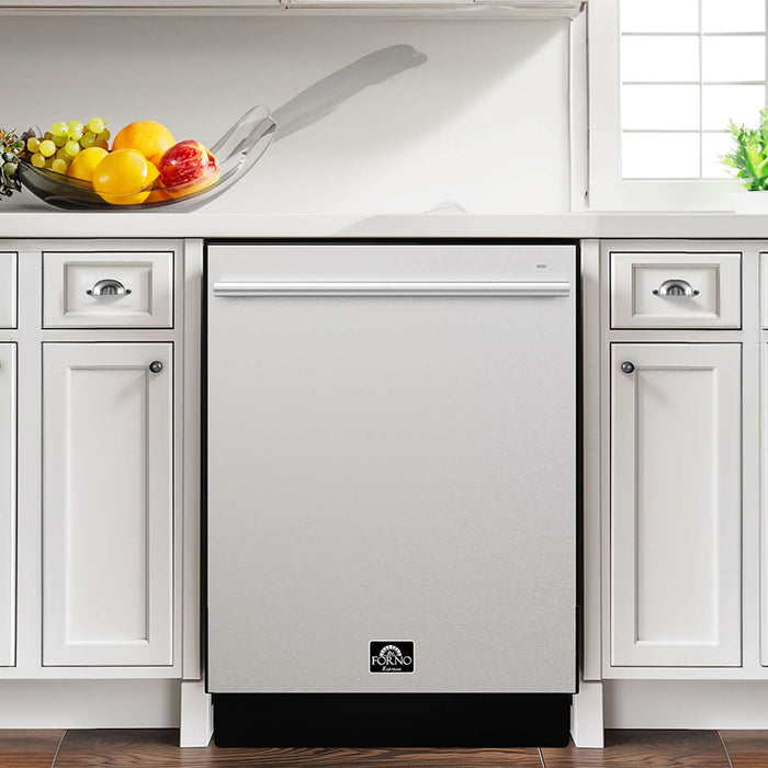 Romano 24" Built-In Stainless Steel Dishwasher