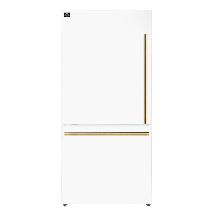 Forno Milano Espresso 31" White with Ice Maker