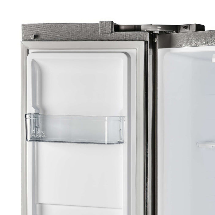 Forno Salerno 33" Side-by-Side Stainless Steel Refrigerator 15.6 cu.ft