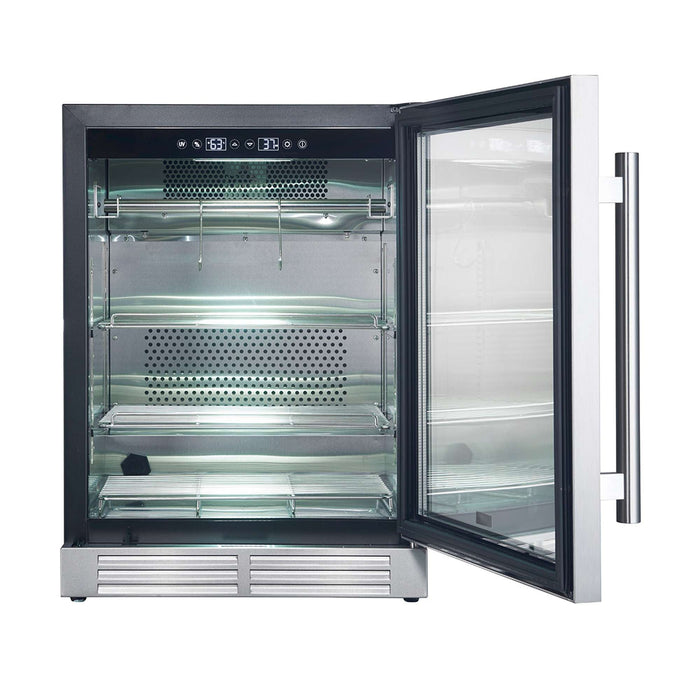 Forno Asciutto 24" Dry Aging Cabinet, Stainless Steel 304, 4.41 cu.ft.