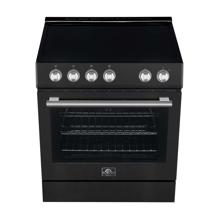 Forno Leonardo Espresso 30" Electric Range Black