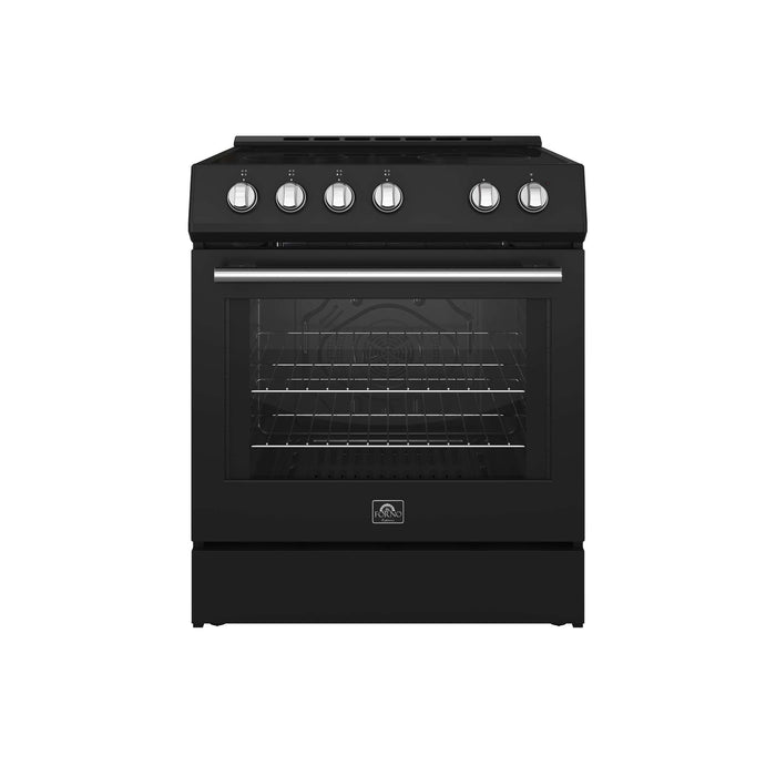 Forno Leonardo Espresso 30" Electric Range Black