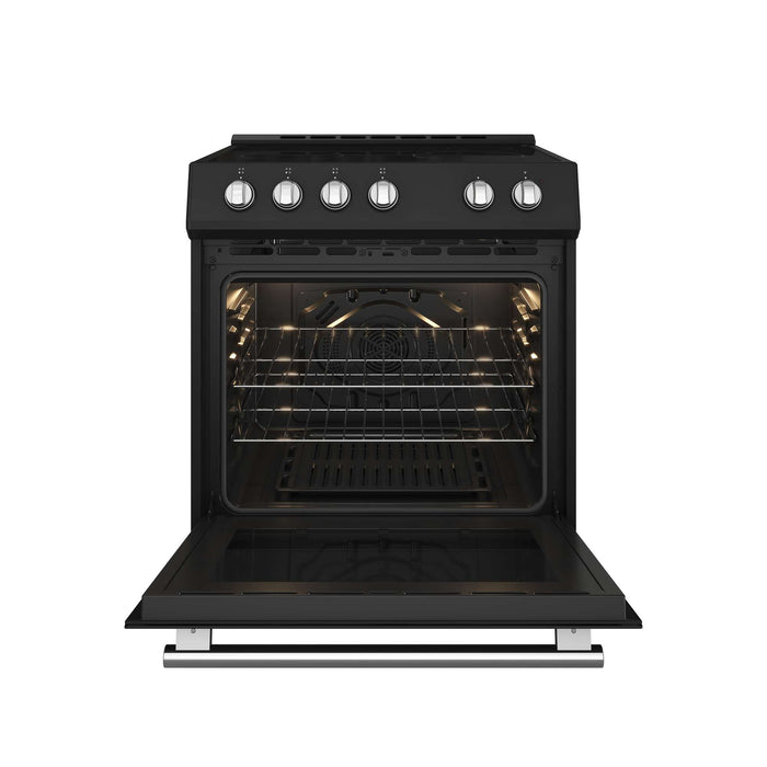 Forno Leonardo Espresso 30" Electric Range Black