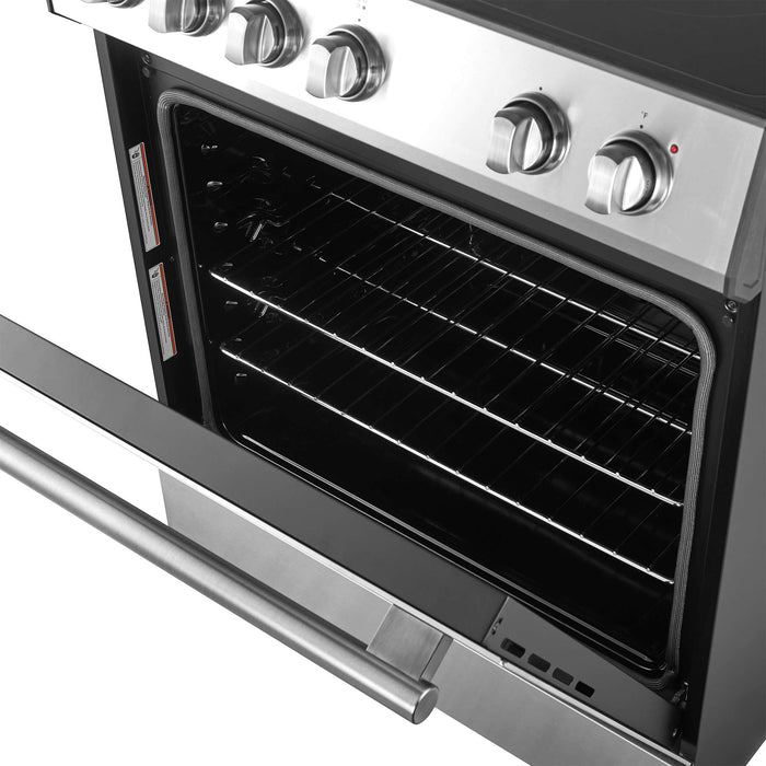 Forno Leonardo Espresso 30" Electric Range Stainless-Steel