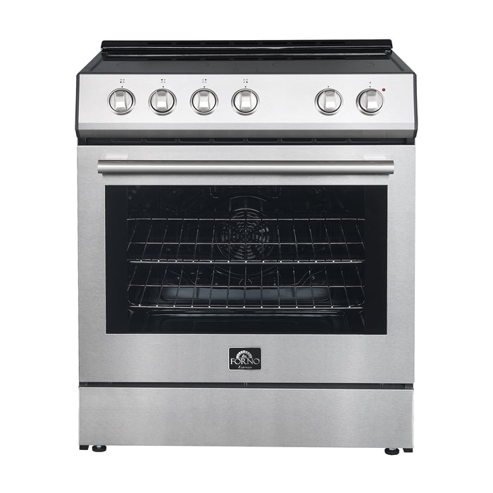 Forno Leonardo Espresso 30" Electric Range Stainless-Steel