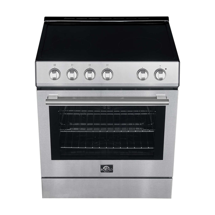 Forno Leonardo Espresso 30" Electric Range Stainless-Steel