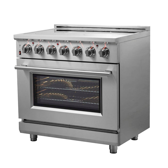 Forno Massimo 36" Freestanding Chef Door Electric Range