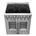 Forno Massimo 30" Freestanding French Door Electric Range FORNO