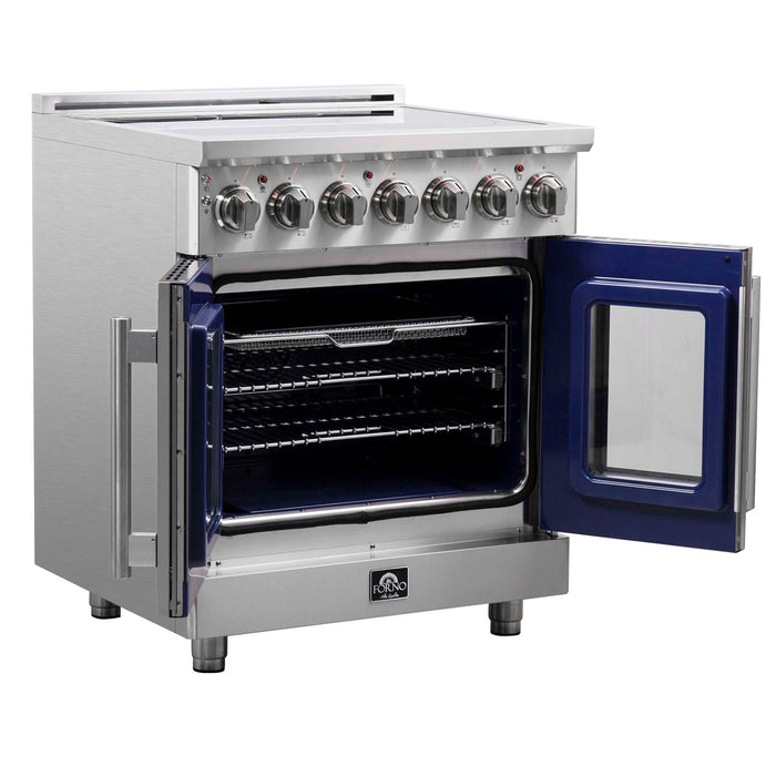 Forno Massimo 30" Freestanding French Door Electric Range FORNO