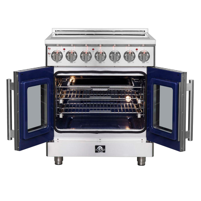 Forno Massimo 30" Freestanding French Door Electric Range FORNO