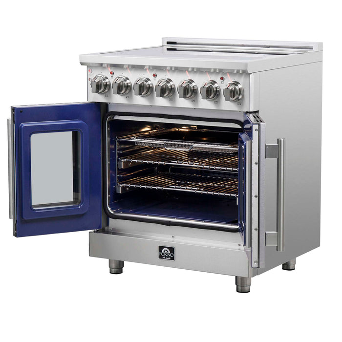 Forno Massimo 30" Freestanding French Door Electric Range FORNO