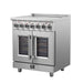 Forno Massimo 30" Freestanding French Door Electric Range FORNO