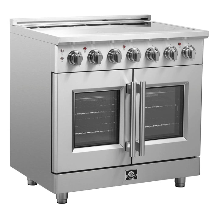 Forno Massimo 36" Freestanding French Door Electric Range