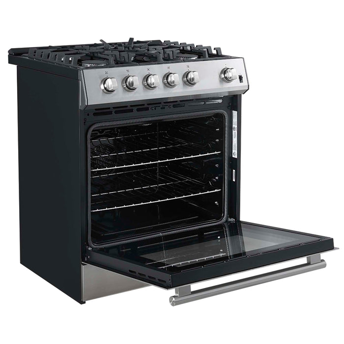 Forno Leonardo 30" Stainless Steel Gas Range