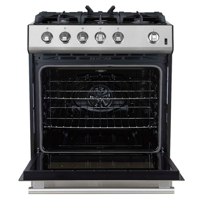 Forno Leonardo 30" Stainless Steel Gas Range