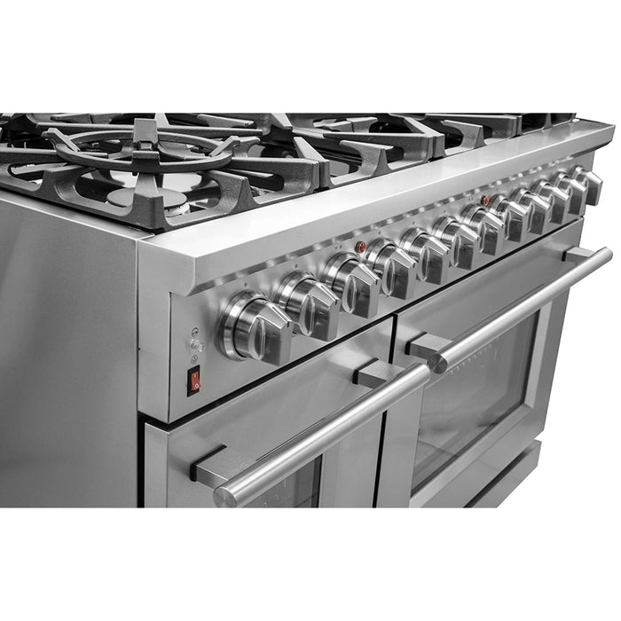 Forno Massimo 48" Freestanding Dual Fuel Range