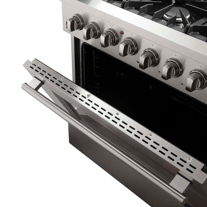 Forno Galiano 36" Freestanding Dual Fuel Range