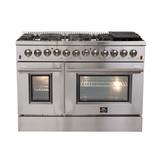 Forno Galiano 48" Freestanding Dual Fuel Range FORNO