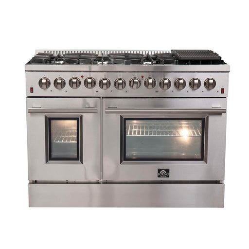 Forno Galiano 48" Freestanding Dual Fuel Range FORNO