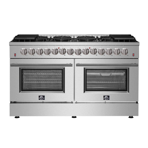 Forno Galiano 60" Freestanding Dual Fuel Range FORNO