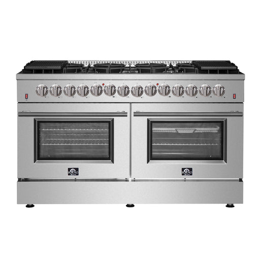 Forno Galiano 60" Freestanding Dual Fuel Range FORNO