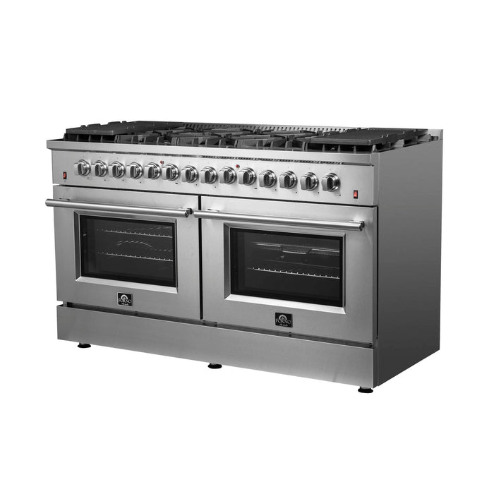 Forno Galiano 60" Freestanding Dual Fuel Range