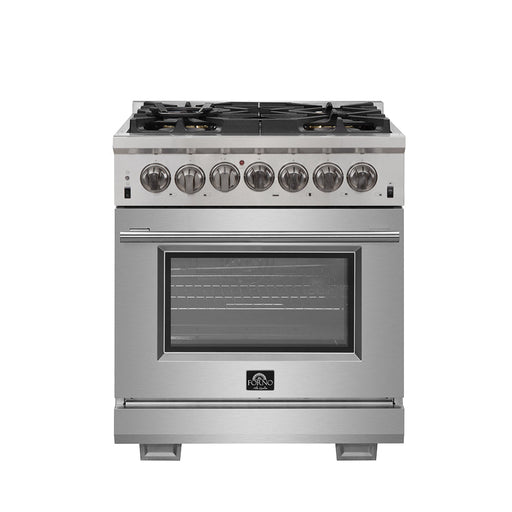Forno Capriasca 30" Freestanding Dual Fuel Range FORNO