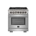 Forno Capriasca 30" Freestanding Dual Fuel Range FORNO
