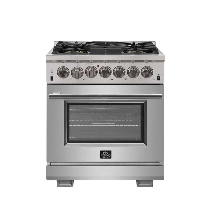 Forno Capriasca 30" Freestanding Dual Fuel Range FORNO