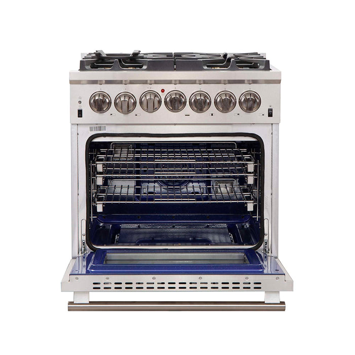 Forno Capriasca 30" Freestanding Dual Fuel Range