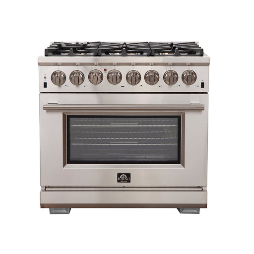Forno Capriasca 36" Freestanding Dual Fuel Range FORNO