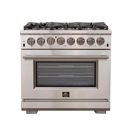 Forno Capriasca 36" Freestanding Dual Fuel Range FORNO