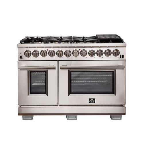 Forno Capriasca 48" Freestanding Dual Fuel Range FORNO