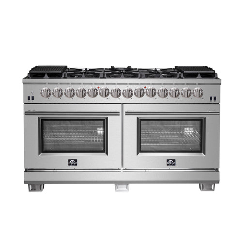 Forno Capriasca 60" Freestanding Dual Fuel Range FORNO