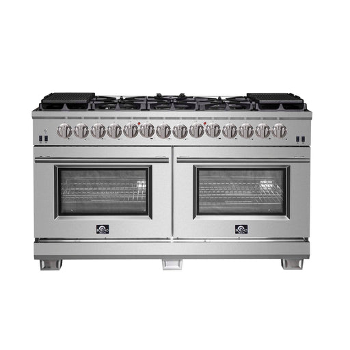 Forno Capriasca 60" Freestanding Dual Fuel Range FORNO