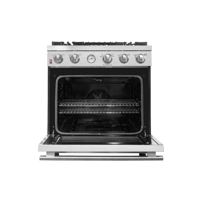 FORNO Livorno 30" Gas Range, 4 Burners