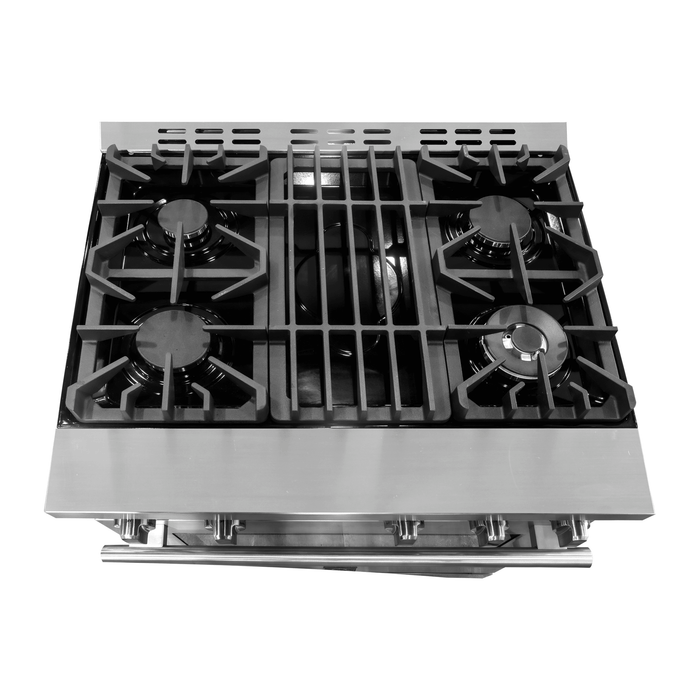 FORNO Livorno 30" Gas Range, 4 Burners