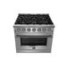 Forno Massimo 36" Freestanding Gas Range FORNO
