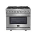 Forno Massimo 36" Freestanding Gas Range FORNO