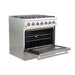 Forno Galiano 36" Freestanding Gas Range FORNO